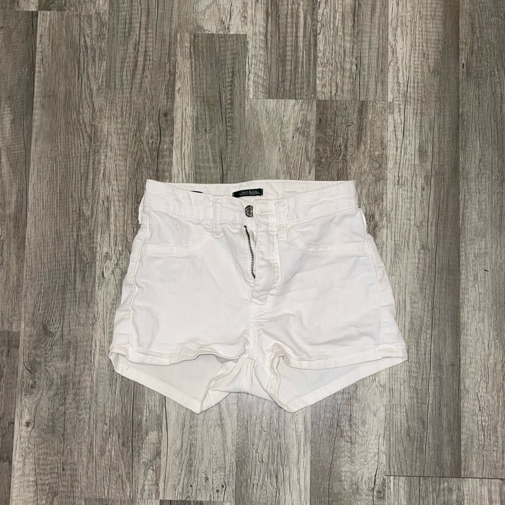 Wild Fable White Jean Shorts
